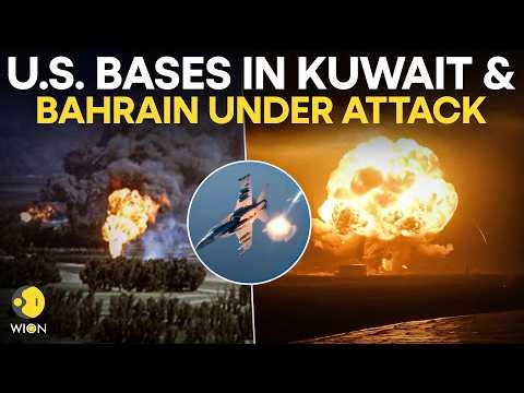 US-Iran War LIVE: Iran Destroys Multiple US Bases, Massive Explosions Rock Bahrain & Kuwait | WION
