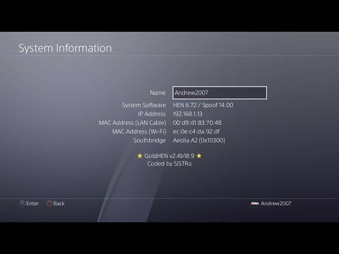 PS4 Jailbreak Spoofed To 14.00 Jailbreak GoldHEN Tutorial
