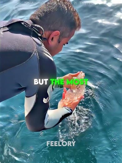 This Girl Found An Alien Like Ocean Creature 😳👽 #shorts