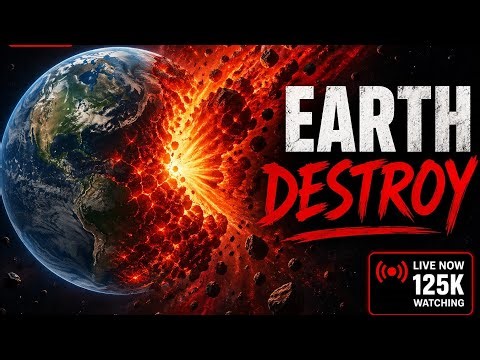 🔥 LIVE: Earth Destruction Simulation 🌍💥 | Asteroid Impact & End of the World