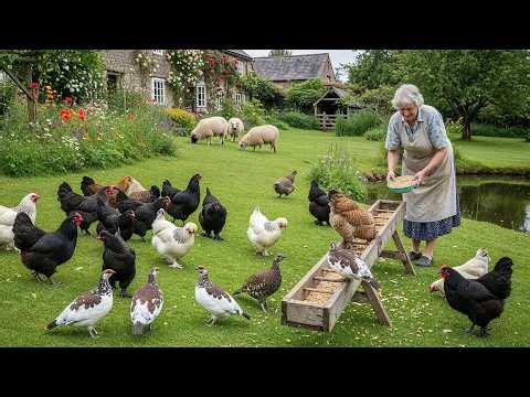 Poultry & Livestock Farming and Fresh Harvests in a Peaceful Countryside - Relaxing Farm