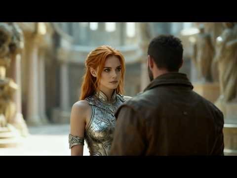 The Human Revealed an Ancient Sword — The Alien Woman Watched It Awaken After Centuries