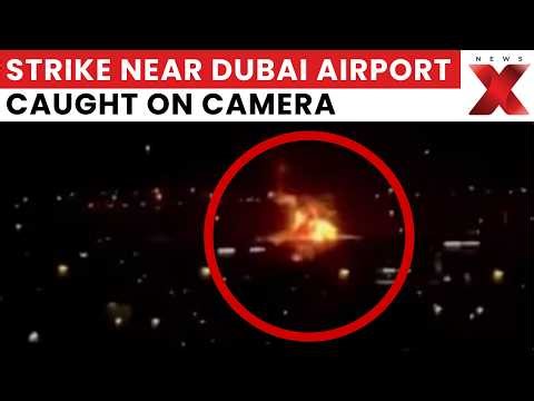 Dubai Airport ATTACKED: Iranian Drone Hits Fuel Tank Near Dubai Airport, Massive Fire Erupts