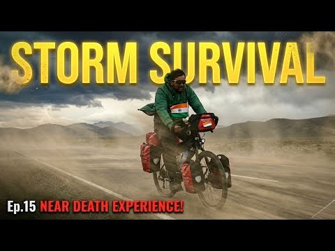 Surviving Patagonia Wind Storm Ride | Dangerous Cycling Days | Pole to Pole Ep.15