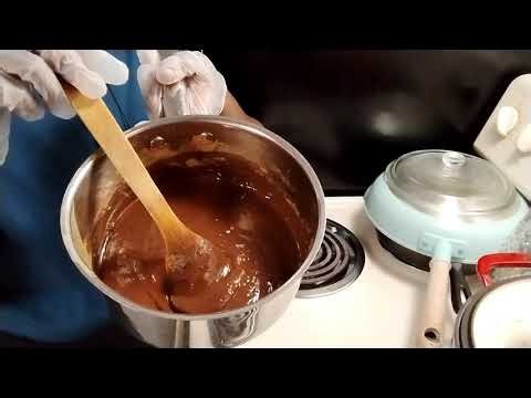 Hot chocolate! The condensed milk way.