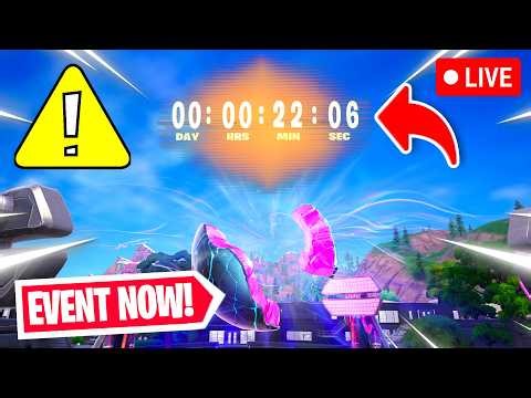 FORTNITE EVENT COUNTDOWN LIVE🔴 24/7 & In-game Event Right Now!