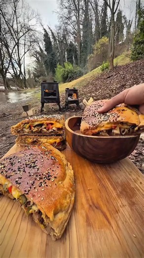 Outdoor cooking ASMR: simple nature cooking ideas