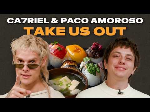 CA7RIEL & Paco Amoroso Chat Starting Fresh With ‘FREE SPIRITS’ Over Lunch in NYC | Takes Us Out