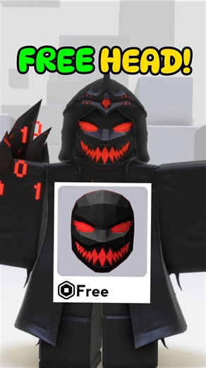 0 Robux Head! Free Red Face Head on Roblox! (Phonk Event) #roblox #shorts