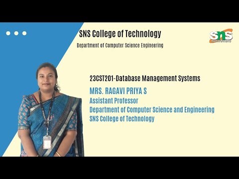 Third Normal Form (3NF) | Database Management System | SNS Institutions 