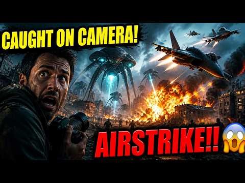 “Alien Ambush Caught on Camera… Then the Airstrike Hit 😱”