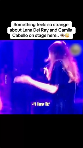 Did you notice the energy between Lana Del Ray and Camila Cabello? 👁️🤔