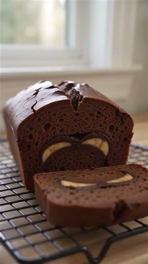 5-Ingredient Chocolate Banana Bread