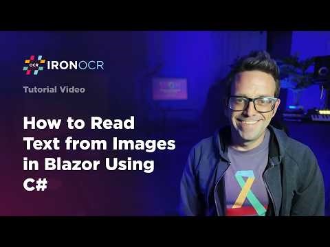 How to Read Text from Images in Blazor Using C#
