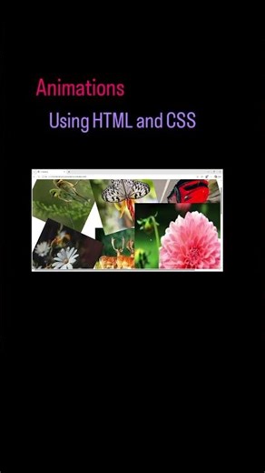 Animations Using HTML and CSS #animations #animation #html #css #htmlanimation #cssanimations #html5