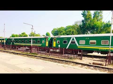 6Dn Green Line Express Through Passing Kotri station 🎭