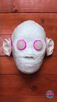 How to Make Scary Monkey Mask 💀 #cosplay #shorts