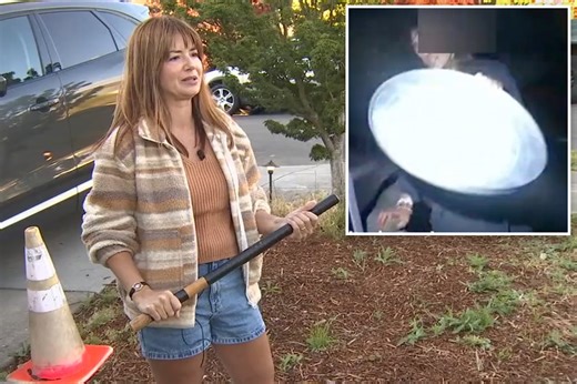 Fearless mom used stick to fight off burglar who threatened to kill her family: 'Meet crazy with crazy'