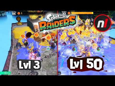 Splatoon Raiders - Early vs. Late Game Comparison