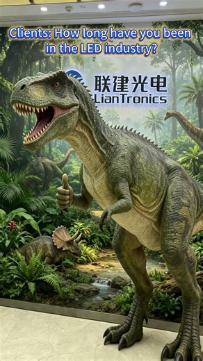 🦖 How long have we been in the LED display industry?