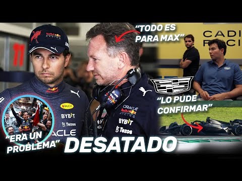¡¡CHECO PEREZ EXPLOTA!! La CONFESION SOBRE RED BULL y su PLAN con CADILLAC