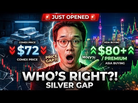 Asia Just Opened… And Silver Is Trading Higher Than COMEX — Why? | John OG Strategy