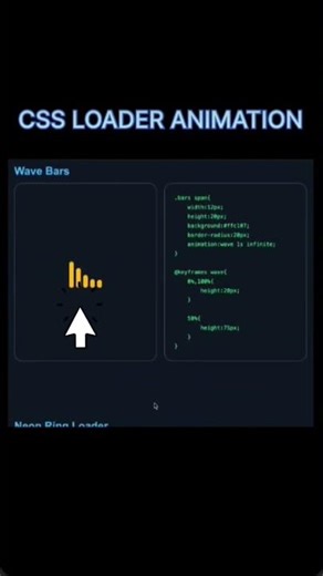 Modern CSS Loader Animations Tutorial 2026 🚀 | Pure CSS Animation Tutorial #animation #explorepage