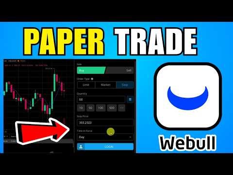 How To Paper Trade On Webull Desktop (2026) (Complete Guide)