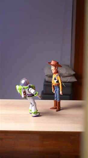 Woody and Buzz Lightyear Moved During Filming