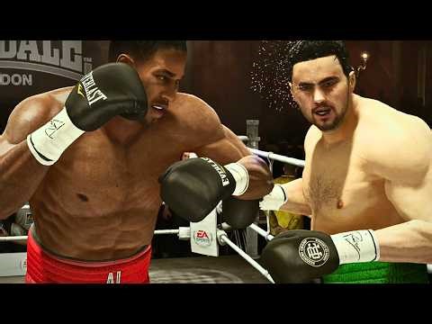 Anthony Joshua vs Dave Allen FULL FIGHT | Fight Night Champion AI Simulation Gameplay (CPU vs CPU)