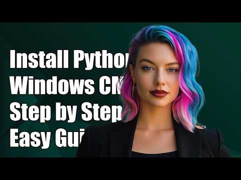 How to install Python using Windows Command Prompt