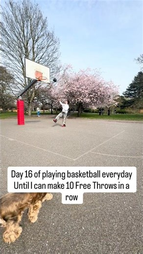 Day 16 Free throw challenge