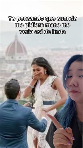 Cómo pensaba que reaccionaría cuando me pidiera la mano vs. realidad