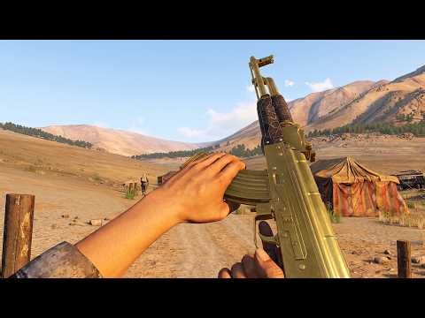 Surviving The NEW Official Desert DayZ Map!