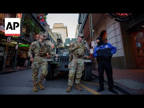 National Guard arrives in New Orleans ahead of New Year's events