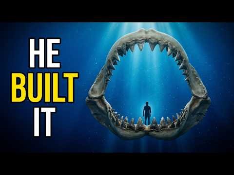 He Collected Megalodon Teeth for 20 Years. Then He Built the Jaw.