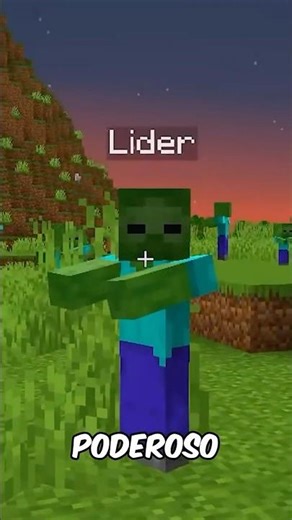 EL ZOMBIE LIDER DE MINECRAFT! 🤯⛏️ #shorts