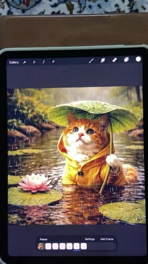 Create Realistic Rain in Procreate: Easy Tips and Tricks
