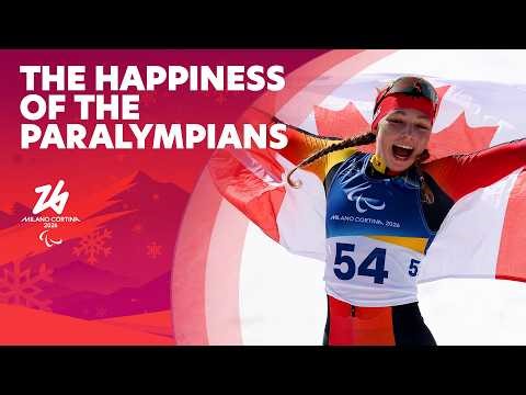 How Paralympians Show Their Happiness 😊💗 | Milano Cortina 2026
