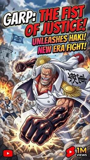 Garp vs Blackbeard Pirates! 👊 Is The Marine Hero Unstoppable? #OnePiece#garp #zoro #luffy #onepiece