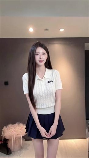 法式Polo领冰丝短袖针织衫女夏季2026新款设计感小众修身正肩上衣