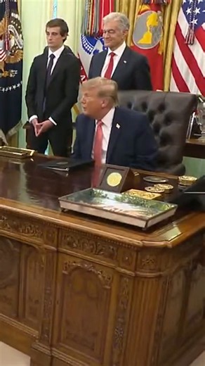 Trump scolds reporters as they talk over one another