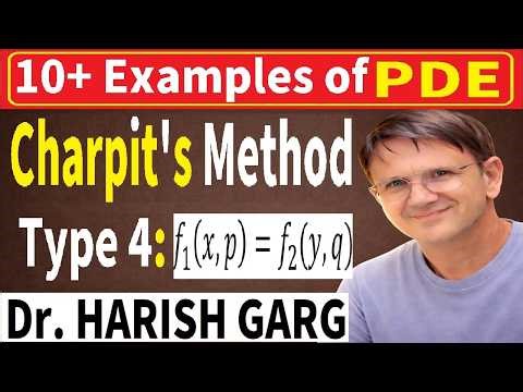 Type 4: Examples of Charpit's Method | Partial Differential Equation