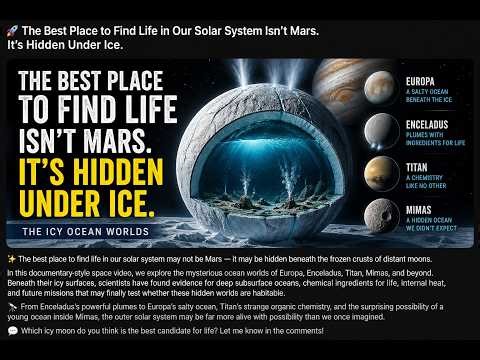 The Hidden Oceans That Could Hold Alien Life