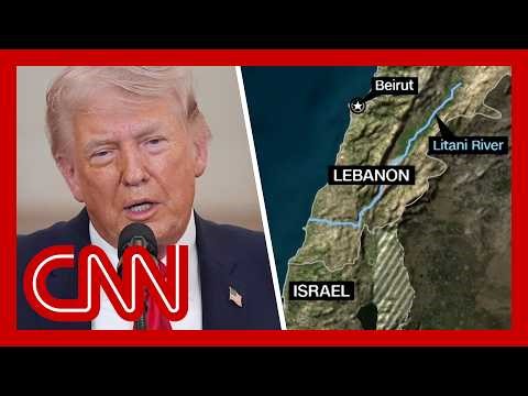 Trump announces ceasefire between Israel & Lebanon