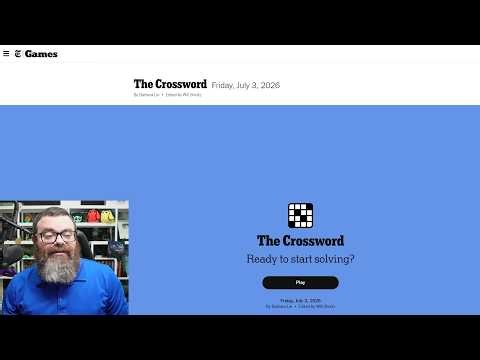 Learning Crossword Week 109 | NYT Crossword Friday July 3, 2026