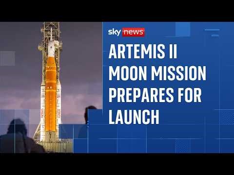 We're confident - but we won't launch unless we're 100%, NASA boss tells Sky News