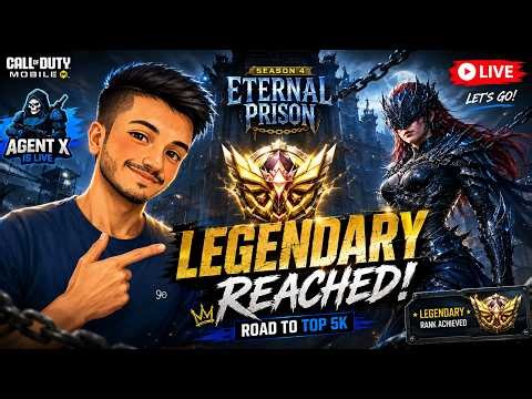 🚀 CODM Season 4 LIVE STREAM | Eternal Prison Full Grind to Top 5K