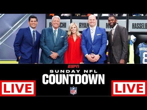LIVE Sunday NFL Countdown on ESPN | Rex Ryan, Randy Moss, Tedy Bruschi & Adam Shefter on NFL Week 16