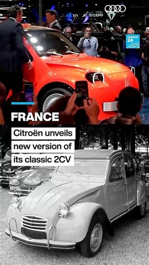 The revival of a classic: Citroën unveils new electric version of its 2CV • FRANCE 24 English